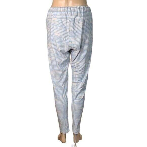 LulaRoe Womens Leggings Soft Stretchy Casual Light Blue Gray Tall and Curvy - Picture 4 of 7